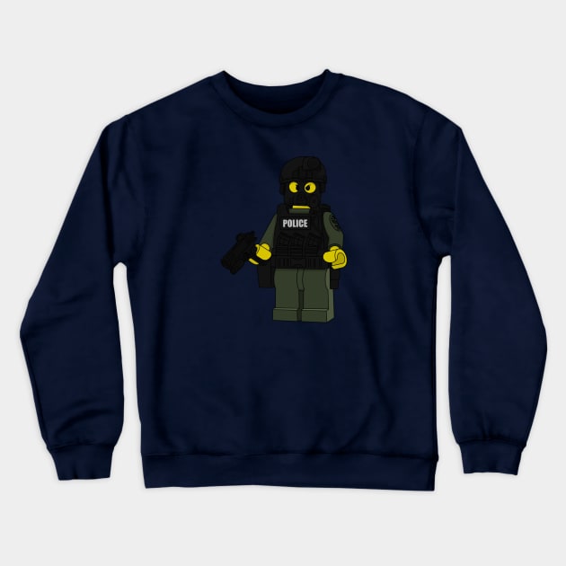 block swat 2 Crewneck Sweatshirt by 752 Designs